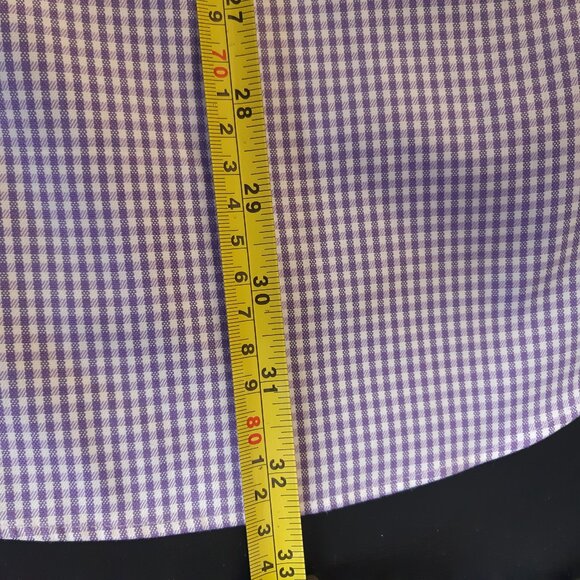 BLACK BROWN 1826 SZ 15.5 Classic Fit Egyptian Cotton Lavendar Button Up Shirt - Picture 14 of 14